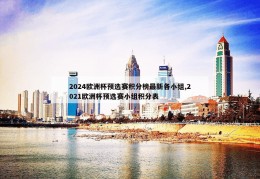 2024欧洲杯预选赛积分榜最新各小组,2021欧洲杯预选赛小组积分表