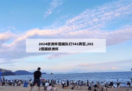 2024欧洲杯德国队打541阵型,2022德国欧洲杯