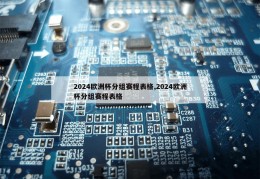 2024欧洲杯分组赛程表格,2024欧洲杯分组赛程表格