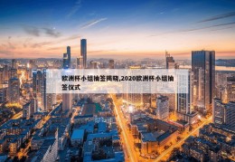 欧洲杯小组抽签揭晓,2020欧洲杯小组抽签仪式