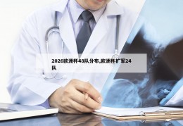 2026欧洲杯48队分布,欧洲杯扩军24队