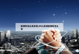 欧洲杯怎么买足球,2021足球欧洲杯怎么买