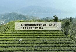 2024欧洲杯德国队夺冠是哪一场,2024年德国欧洲杯举办地点