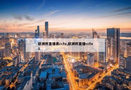 欧洲杯直播表cctv,欧洲杯直播cctv1